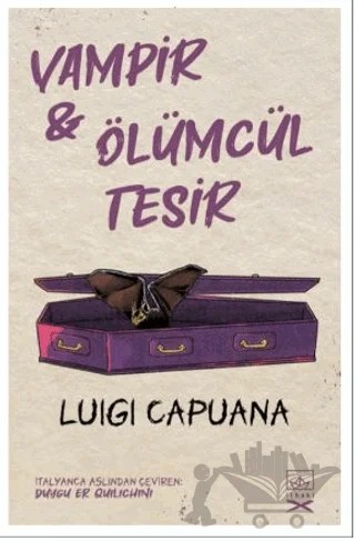 Vampir & Ölümcül Tesir – Luigi Capuana – İthaki Yayınları kitap kapağı
