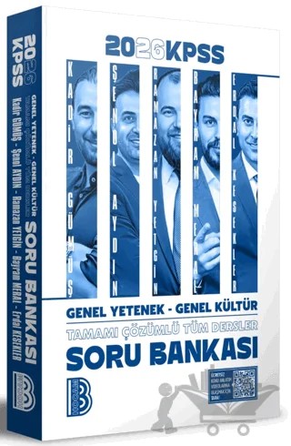 2026 KPSS Tüm Dersler Tamamı Çözümlü Soru Bankası – Kadir Gümüş, Ramazan Yetgin, Bayram Meral, Erdal Kesekler, Şenol Aydın – Benim Hocam Yayınları kitap kapağı