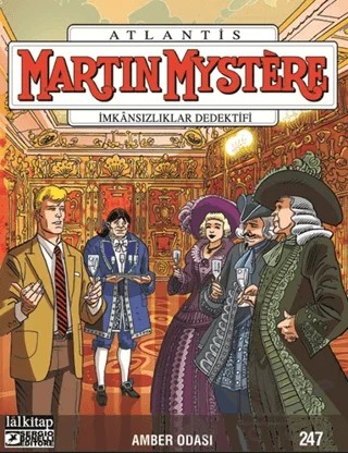 Martin Mystere Sayı 247 - Amber Odası – Givanni Eccher – Lal Kitap kitap kapağı