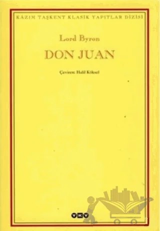 Don Juan – Lord Byron – Yapı Kredi Yayınları kitap kapağı