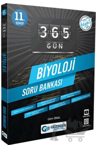 11. Sınıf 365 Gün Biyoloji Soru Bankası – Cem Ünal – Gezegen Yayıncılık kitap kapağı