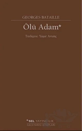Ölü Adam – Georges Bataille – Sel Yayıncılık kitap kapağı