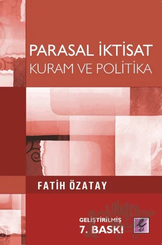 Parasal İktisat – Fatih Özatay – Efil Yayınevi kitap kapağı