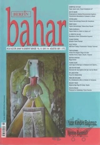 Berfin Bahar Aylık Kültür, Sanat ve Edebiyat Dergisi Sayı: 114 – Berfin Bahar Dergisi kitap kapağı