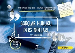 Borçlar Hukuku Ders Notları – Mehmet Altundiş, S. Mehmet Yıldırım – Umuttepe Yayınları kitap kapağı