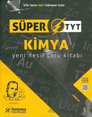 TYT Kimya Yeni Nesil Soru Kitabı – Rıza Koçak – Armada Yayınları kitap kapağı