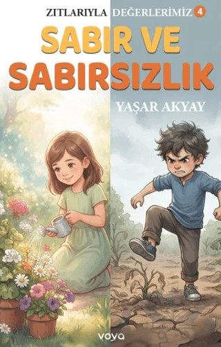 Sabır ve Sabırsızlık – Yaşar Akyay – Vova Yayınları kitap kapağı