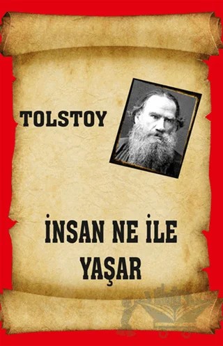 İnsan Ne İle Yaşar – Lev Nikolayeviç Tolstoy – Serüven Yayınevi kitap kapağı