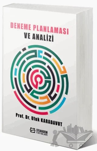 Deneme Planlaması ve Analizi – Ufuk Karadavut – Efe Akademi Yayınları kitap kapağı