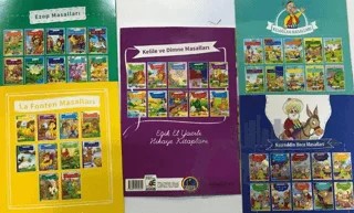 Eğik El Yazılı Dünya Masalları 1. Sınıf - 50 Kitap – Kolektif – Karatay Çocuk kitap kapağı