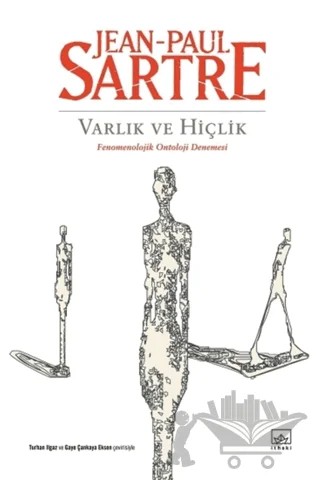 Varlık ve Hiçlik – Jean Paul Sartre – İthaki Yayınları kitap kapağı