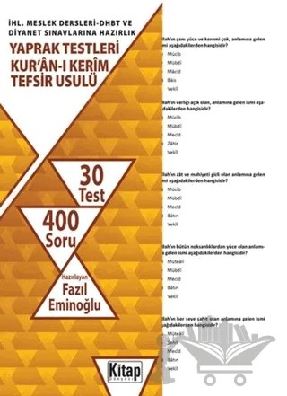 Kur’an-ı Kerim Tefsir Usulü – Kolektif – Kitap Dünyası Yayınları kitap kapağı