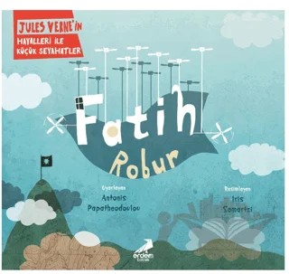 Fatih Robur – Jules Verne – Erdem Çocuk kitap kapağı