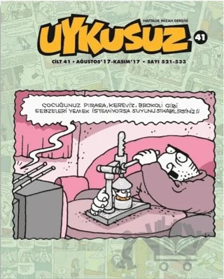 Uykusuz Dergisi Cilt: 41 Ağustos 17 - Kasım 17 Sayı: 521 - 533 – Mürekkep Basın Yayın kitap kapağı
