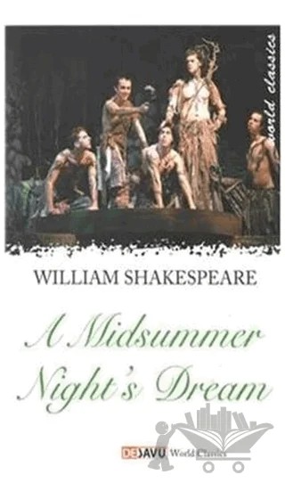 A Midsummer Night's Dream – William Shakespeare – Dejavu Publishing kitap kapağı