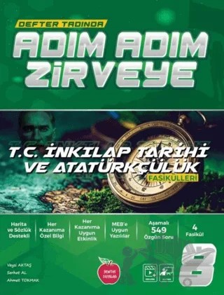 8. Sınıf İnkılap Tarihi Fasikül Adım Adım Etkinlikli Konu Anlatımlı Soru Bankaları – Veysi Aktaş, Serhat Al – Newton Yayınları kitap kapağı
