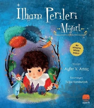 İlham Perileri: Mozart – Ayfer V. Artaç – Uçan Fil Yayınları kitap kapağı