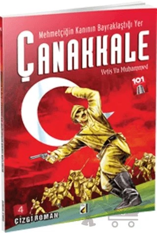 Mehmetçiğin Kanının Bayraklaştığı Yer Çanakkale 4 – Sara Gürbüz Özeren – Damla Yayınevi kitap kapağı
