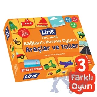 Link - Bağlantı Kurma Oyunu: Araçlar ve Yollar – Kolektif – Bi Kutu Oyun kitap kapağı
