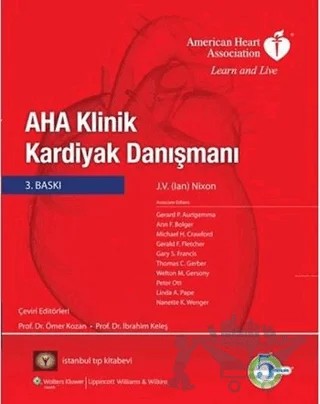 AHA Klinik Kardiyak Danışmanı – İbrahim Keleş, Ömer Kozan – İstanbul Tıp Kitabevi kitap kapağı