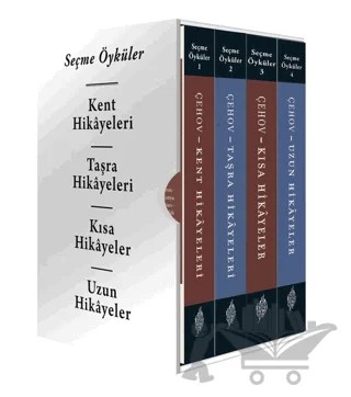 Anton Çehov - Seçme Öyküler (4 Kitap Takım) – Anton Pavloviç Çehov – Yordam Edebiyat kitap kapağı
