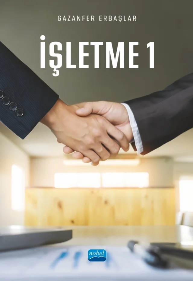 İŞLETME 1 – Gazanfer Erbaşlar – Nobel Akademik Yayıncılık kitap kapağı