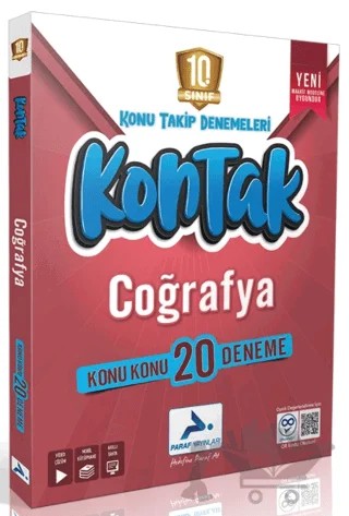 10. Sınıf Coğrafya Kontak Deneme – Kolektif – Paraf Yayınları kitap kapağı