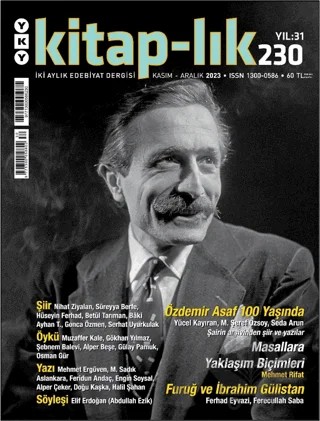 Kitap-lık 230 / Kasım - Aralık 2023 – Yapı Kredi Yayınları kitap kapağı