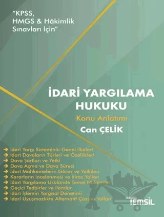 İdari Yargılama Hukuku – Can Çelik – Temsil Kitap kitap kapağı