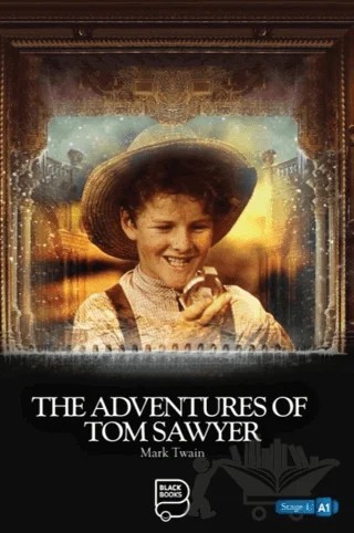 The Adventures of Tom Sawyer – Mark Twaın – Black Books kitap kapağı