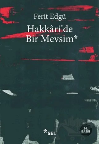 Hakkari’de Bir Mevsim – Ferit Edgü – Sel Yayıncılık kitap kapağı