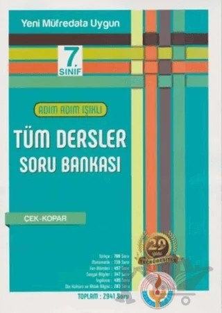 Adım Adım 7. Sınıf Tüm Dersler Soru Bankası – Kolektif – Bilal Işıklı Yayınları kitap kapağı