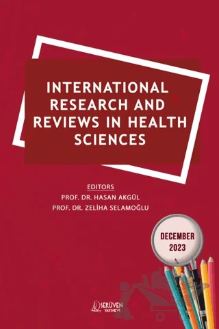 International Research and Reviews in Health Sciences - December 2023 – Kolektif – Serüven Yayınevi kitap kapağı