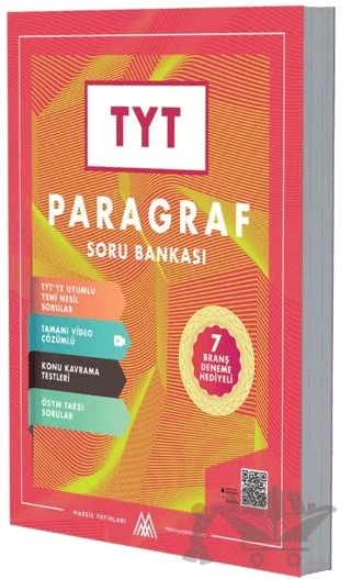 TYT Paragraf Soru Bankası – Kolektif – Marsis Yayınları kitap kapağı