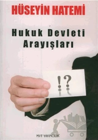Hukuk Devleti Arayışları – Hüseyin Hatemi – MVT Yayıncılık kitap kapağı