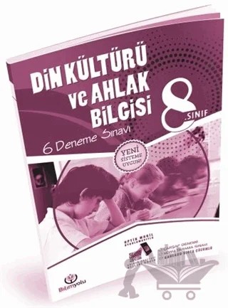 8. Sınıf Din Kültürü ve Ahlak Bilgisi 6 Video Çözümlü Optikli Deneme Sınavı – Kolektif – Bilimyolu Yayıncılık kitap kapağı