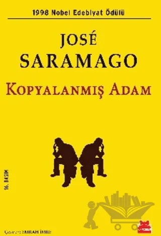 Kopyalanmış Adam – Jose Saramago – Kırmızı Kedi Yayınevi kitap kapağı