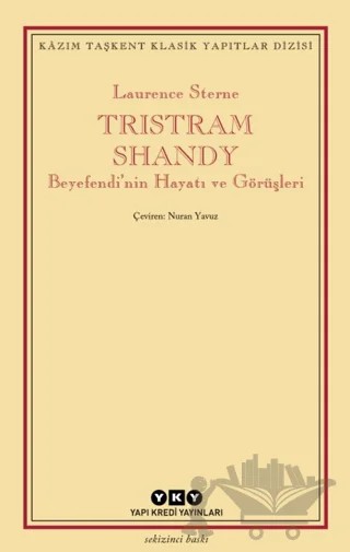 Tristram Shandy – Laurence Sterne – Yapı Kredi Yayınları kitap kapağı