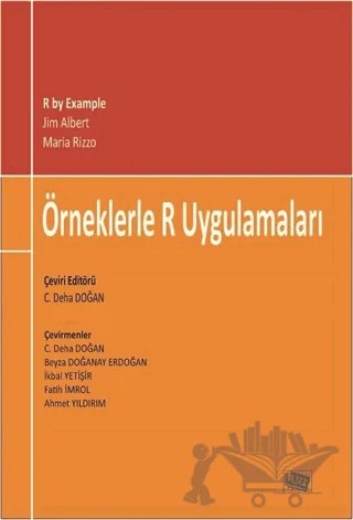 Örneklerle R Uygulamaları – Jim Albert, Maria Rizzo – Anı Yayıncılık kitap kapağı