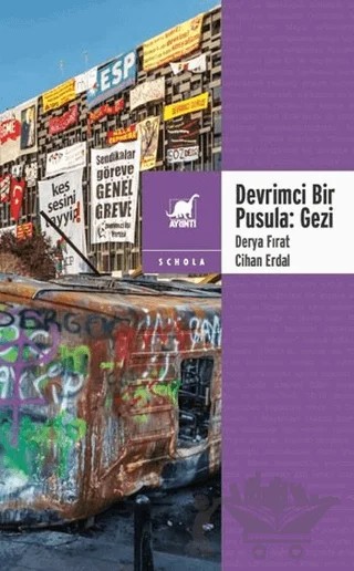 Devrimci Bir Pusula - Gezi – Cihan Erdal, Derya Fırat – Ayrıntı Yayınları kitap kapağı