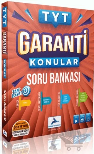 Tyt Garanti Konular Soru Bankası – Kolektif – Paraf Yayınları kitap kapağı