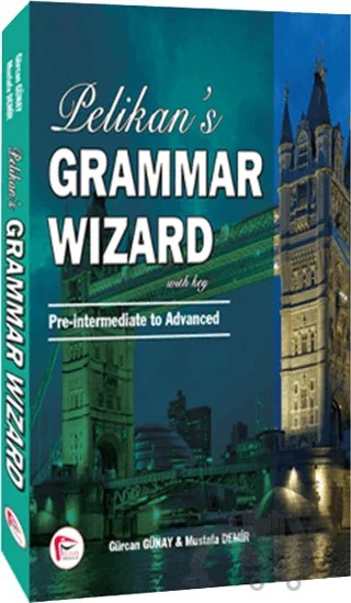 Pelikan's Grammar Wizard 2 – Gürcan Günay, Mustafa Demir – Pelikan Tıp Teknik Yayıncılık kitap kapağı