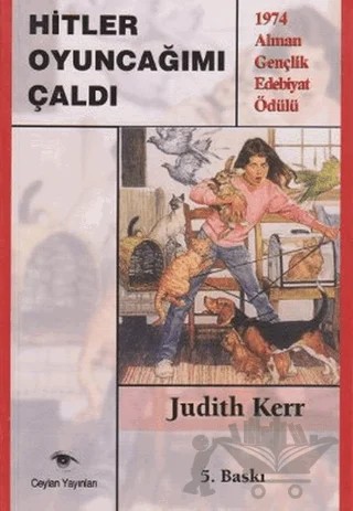 Hitler Oyuncağımı Çaldı – Judith Kerr – Ceylan Yayınları kitap kapağı