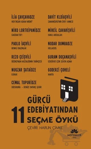 Gürcü Edebiyatından 11 Seçme Öykü – Kollektif – Mevsimler Kitap kitap kapağı