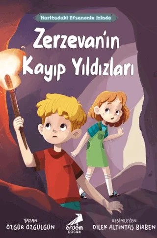 Haritadaki Efsanenin İzinde- Zerzevan’ın Kayıp Yıldızları – Özgür Özgülgün – Erdem Çocuk kitap kapağı