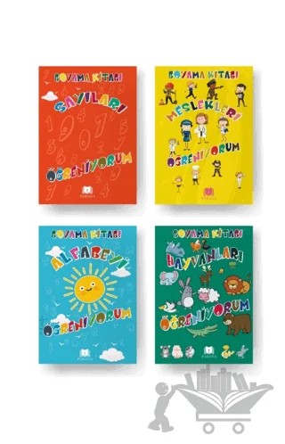 Çocuklar İçin Boyama Seti – Emine Yıldızgil – Parana Yayınları kitap kapağı