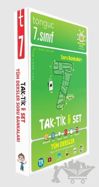 7. Sınıf Taktikli Tüm Dersler Soru Bankası Seti – Kolektif – Tonguç Akademi kitap kapağı