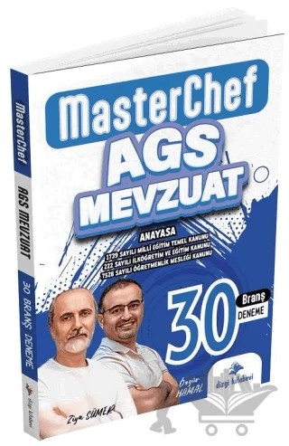MEB-AGS Mevzuat MasterChef 30 Deneme Çözümlü – Ziya Sümer, Özgür Hamal – Dizgi Kitap kitap kapağı
