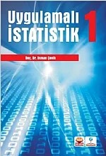 Uygulamalı İstatistik 1 ( FARKLI YAYINCILIK) – Osman Çevik – Karaman Bilim ve Araştırma Merkezi Derneği kitap kapağı