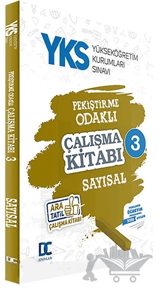 2023 YKS Pekiştirme Odaklı Sayısal Çalışma Kitabı - 3 – Kolektif – Doğru Cevap Yayınları kitap kapağı